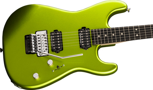 NEW! 2022 Charvel Pro-Mod San Dimas Style 1 HH FR guitar lime green pre-order