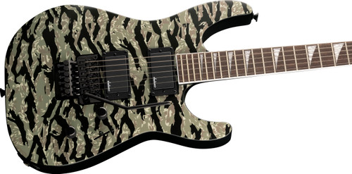 NEW! Jackson X Series Soloist SLX DX guitar Tiger Camo pre-order