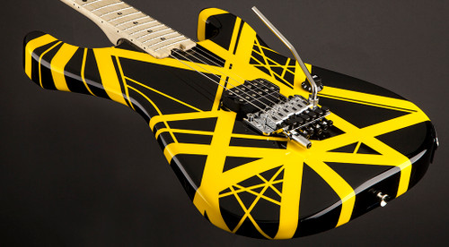 Pre-order! EVH Striped Series electric guitar Black/Yellow Stripes Pre-order! EVH Striped Series electric guitar Black/Yellow Stripes