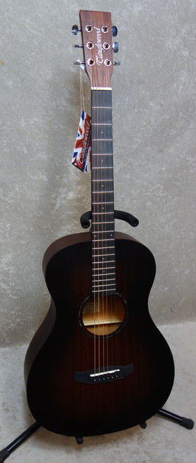Tanglewood Guitars Crossroads Parlor Acoustic Guitar in Whiskey Barrel Sunburst