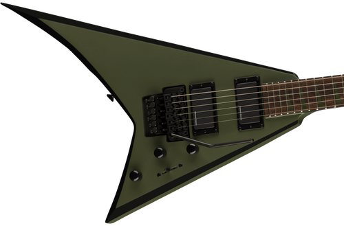 PRE-ORDER! 2023 Jackson X Series Rhoads RRX24 electric guitar Matte Army Drab w/ Black Bevels