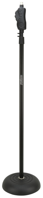 STRUKTURE ROUND BASE MIC STAND W/ONE HAND HEIGHT ADJUSTMENT