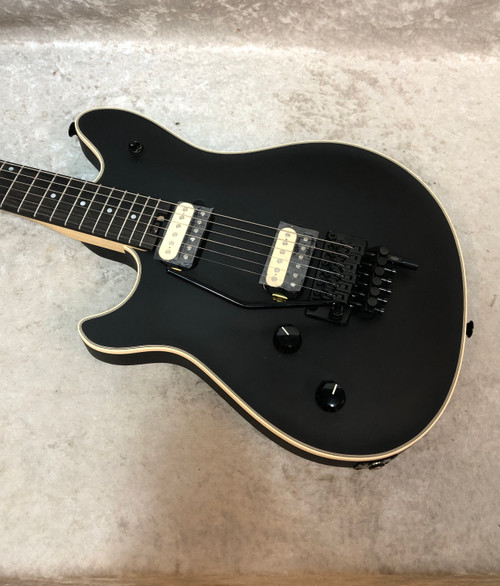 In Stock! EVH USA Wolfgang left handed electric guitar in Stealth Black 3744