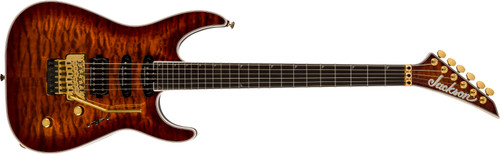 Pre-Order! Jackson Pro Plus Series Soloist SLA3Q guitar in Amber Tiger Eye Pre-Order! Jackson Pro Plus Series Soloist SLA3Q guitar in Amber Tiger Eye