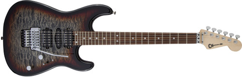 Pre-Order! Charvel MJ San Dimas Style 1 HSH FR PF QM guitar in Midnight Glow Pre-Order! Charvel MJ San Dimas Style 1 HSH FR PF QM guitar in Midnight Glow