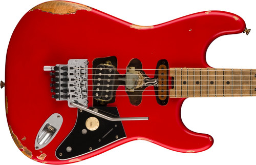 Pre-Order! 2023 EVH Frankie relic electric guitar in red finish