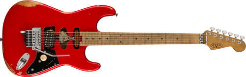 Pre-Order! EVH Frankie relic electric guitar in red finish Pre-Order! EVH Frankie relic electric guitar in red finish