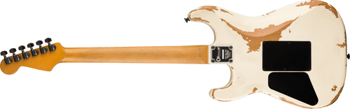 Pre-Order! Charvel Pro-Mod Relic San Dimas Style 1 HH FR PF guitar Weathered White Pre-Order! Charvel Pro-Mod Relic San Dimas Style 1 HH FR PF guitar Weathered White