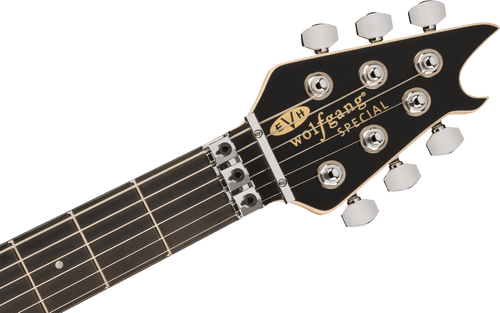 Pre-Order! EVH Wolfgang Special Striped guitar in Black / White Satin Pre-Order! EVH Wolfgang Special Striped guitar in Black / White Satin