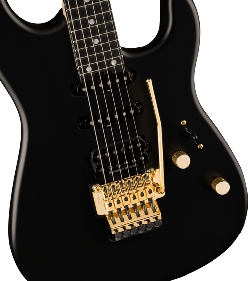 Pre-Order! Charvel MJ San Dimas 24 Style 1 HSS FR guitar in Satin Black Pre-Order! Charvel MJ San Dimas 24 Style 1 HSS FR guitar in Satin Black