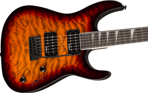 Pre-Order! 2024 Jackson JS Series Dinky JS20 DKQ 2PT Guitar in Trans Tobacco Burst