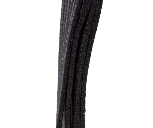 Reunion Blues Deluxe Merino Wool Guitar Strap | Black Pinstripe