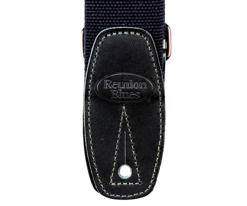 Reunion Blues Deluxe Merino Wool Guitar Strap | Black