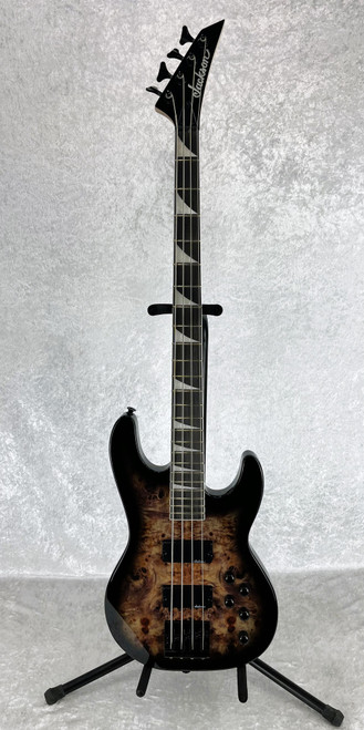 IN-STOCK! Jackson JS Series JS3P Concert Bass in Trans Black burst