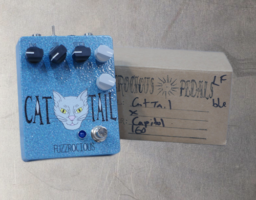 Fuzzrocious CAT TAIL Classic Distortion / Fuzz Pedal | Blue
