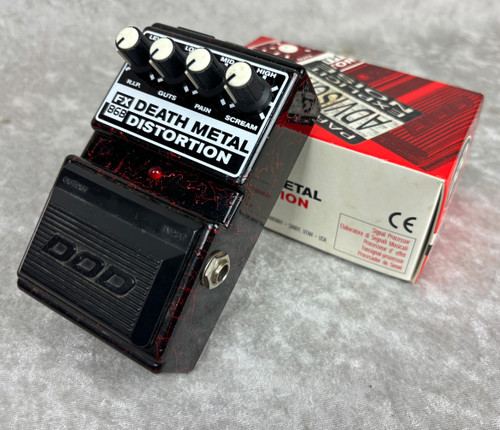 DOD Death Metal Distortion FX 86B pedal with box