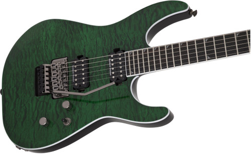 NEW! Jackson Pro Series Soloist™ SL2Q MAH guitar in trans green (pre-order) NEW! Jackson Pro Series Soloist™ SL2Q MAH guitar in trans green (pre-order)