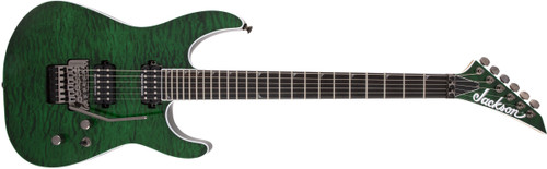 NEW! Jackson Pro Series Soloist™ SL2Q MAH guitar in trans green (pre-order) NEW! Jackson Pro Series Soloist™ SL2Q MAH guitar in trans green (pre-order)