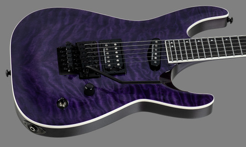 PRE-ORDER - 2025 LTD ANDY LAROCQUE SIGNATURE ALR-II GUITAR / SEE THRU PURPLE