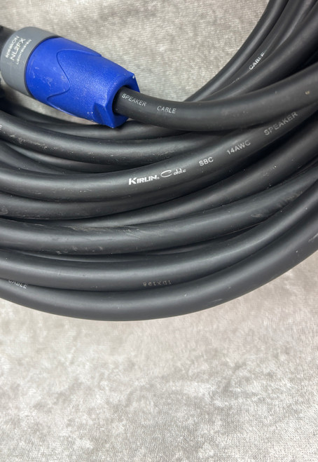 Pair of 50' Kirlin Speakon to Speakon speaker cables