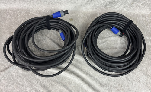Pair of 50' Kirlin Speakon to Speakon speaker cables