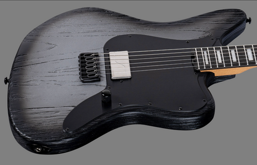 PRE-ORDER - 2025 LTD XJ-1 BARITONE GUITAR / SILVER BLAST