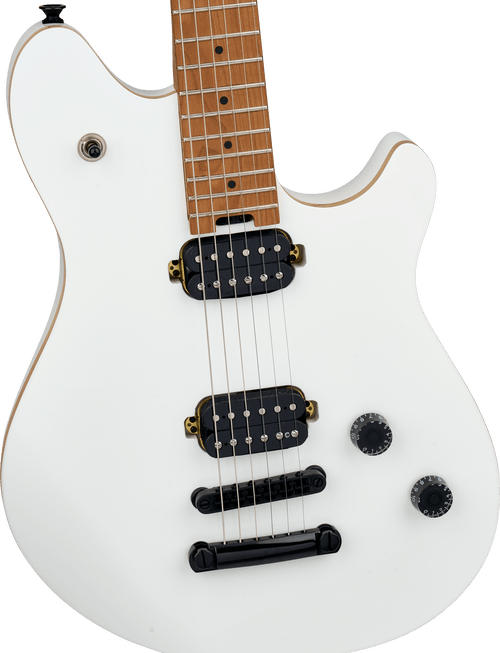 PRE-ORDER! 2025 EVH WOLFGANG STANDARD BAKED MAPLE T.O.M / CREAM WHITE PRE-ORDER! 2025 EVH WOLFGANG STANDARD BAKED MAPLE T.O.M / CREAM WHITE