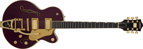 SPECIAL-ORDER! 2025 GRETSCH Broadkaster® Jr. LX Center Block with String-Thru Bigsby / Blackberry