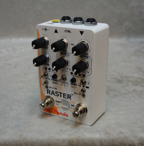 RED PANDA RASTER 2 DIGITAL DELAY / PITCH SHIFT PEDAL + FREE PATCH