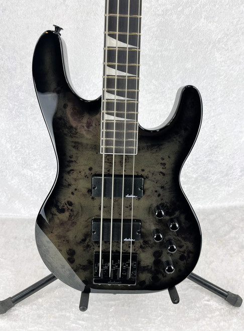 IN-STOCK! JACKSON JS3P CONCERT ELECTRIC BASS IV | BLACK BURST BURL
