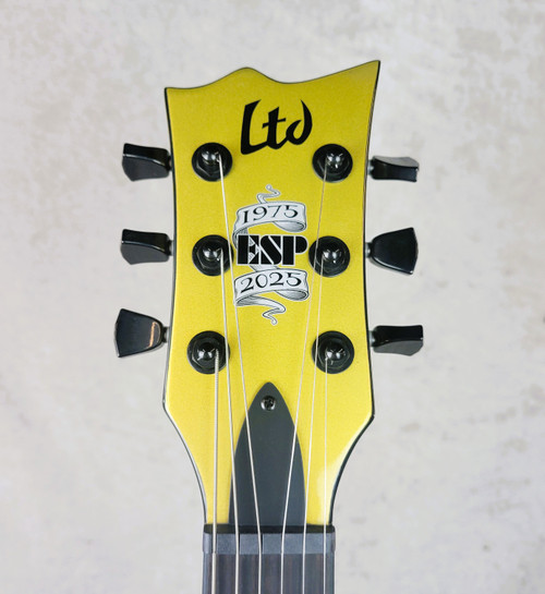 IN-STOCK - 2025 LTD EC-2025 50TH ANNIVERSARY ECLIPSE GUITAR / METALLIC GOLD