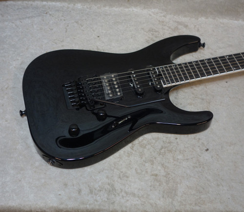 Jackson Pro Plus Series Soloist SLA3 guitar in Deep Black