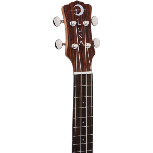 LUNA GUITARS - MAHAGONY CONCERT UKELELE / UKE WITH TRIBAL GRAPHIC