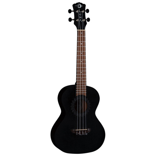 LUNA GUITARS - VINTAGE MAHAGONY TENOR UKELELE / UKE - BLACK LUNA GUITARS - VINTAGE MAHAGONY TENOR UKELELE / UKE - BLACK