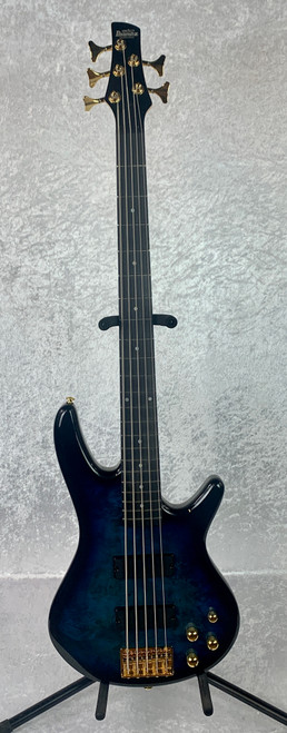 Ibanez Gio GSR205PC Soundgear 5-string Bass Guitar - Transparent Marine Burst Ibanez Gio GSR205PC Soundgear 5-string Bass Guitar - Transparent Marine Burst