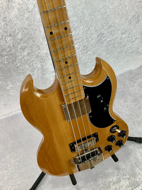 VINTAGE IBANEZ 2354 SG / EBO ELECTRIC BASS IN NATURAL FINISH VINTAGE IBANEZ 2354 SG / EBO ELECTRIC BASS IN NATURAL FINISH