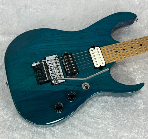 Ed Roman Scorpion Picasso electric guitar with case