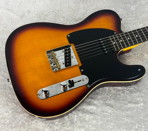 Tele-style Dan Tone Partscaster electric guitar in sunburst finish