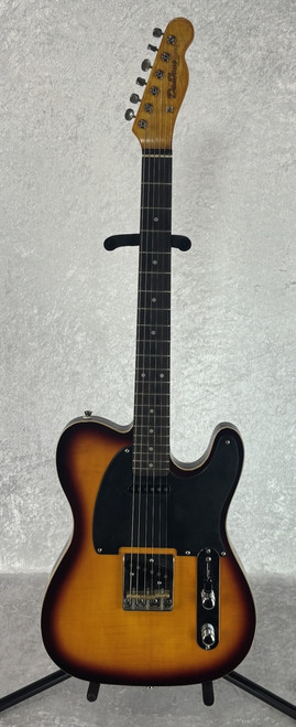 Tele-style Dan Tone Partscaster electric guitar in sunburst finish