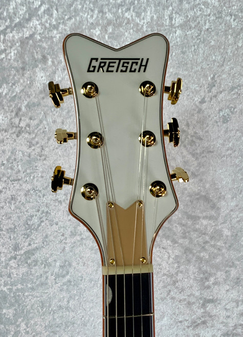 IN-STOCK! GRETSCH SYNCROMATIC FALCON HOLLOW BODY SC BIGSBY / WHITE GOLD