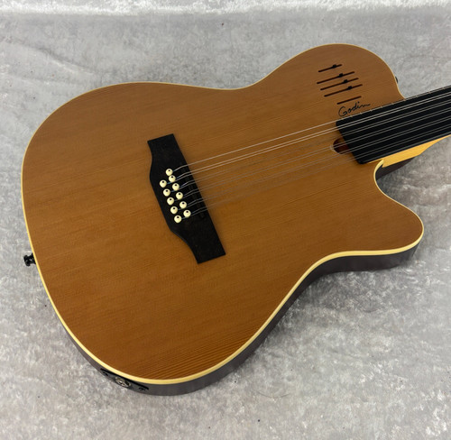 Godin A11 Glissentar 11-String Fretless Guitar with gig bag