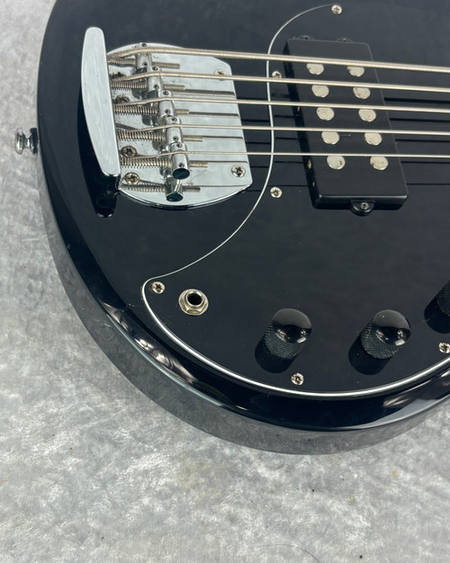 Sterling by Music Man RAY5-BK-M1 StingRay black finish StingRay5 Ray5