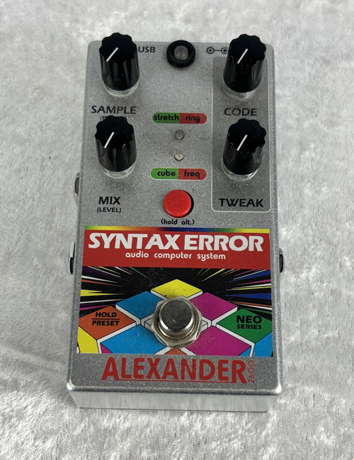 Alexander Syntax Error Audio Computer System pedal