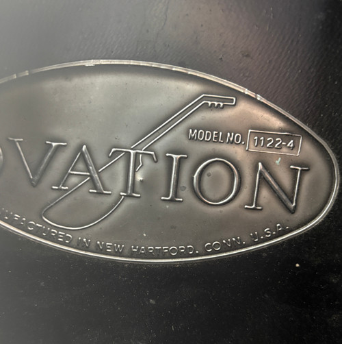 Ovation 1122-4 classical acoustic guitar with case