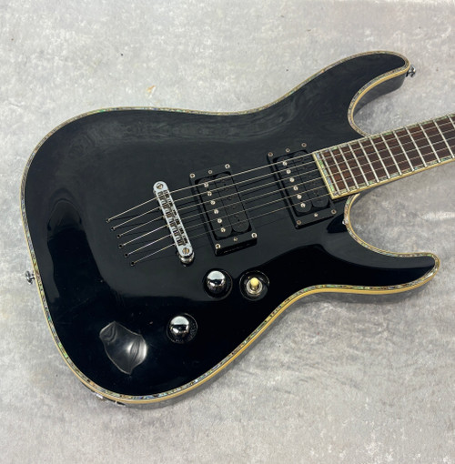 Schecter C-1 Elite Electric Guitar with Dominger Warlord pickups
