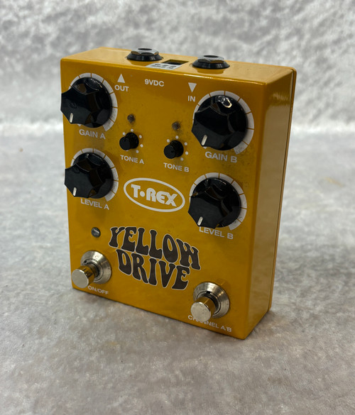 T-Rex Yellow Drive overdrive pedal