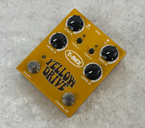 T-Rex Yellow Drive overdrive pedal