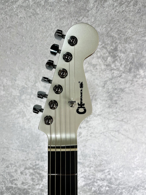 CHARVEL PRO-MOD PLUS DK24 DINKY 2 PT TREM EBONY FRETBOARD /  CELESTIAL SILK