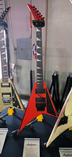 2026 USA JACKSON CUSTOM SHOP / SPECIAL EDITION RHOADS \ HEMI ORANGE  BLACK BEVELS