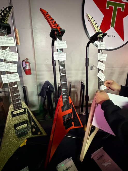 2026 USA JACKSON CUSTOM SHOP / SPECIAL EDITION RHOADS \ HEMI ORANGE  BLACK BEVELS